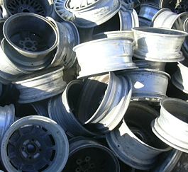 Aluminum Auto or Truck Wheels (TROMA) Recycling​