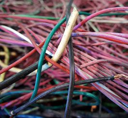 Insulated Copper Wire Scrap (DRUID) Recycling​