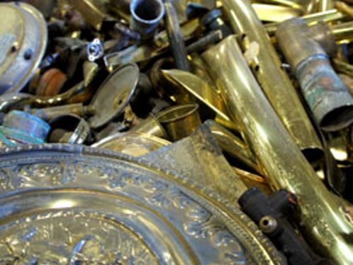 Scrap News - Various Grades Of Brass Scrap Outlined